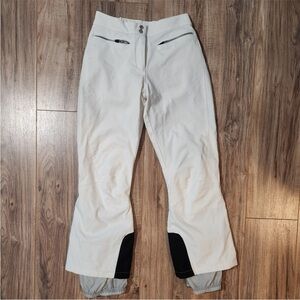 Obermeyer White 6 Short Athena Ski Snowboard Pants